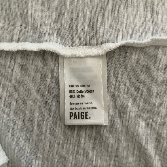 Paige Linnea White Tee - Picture 8 of 10